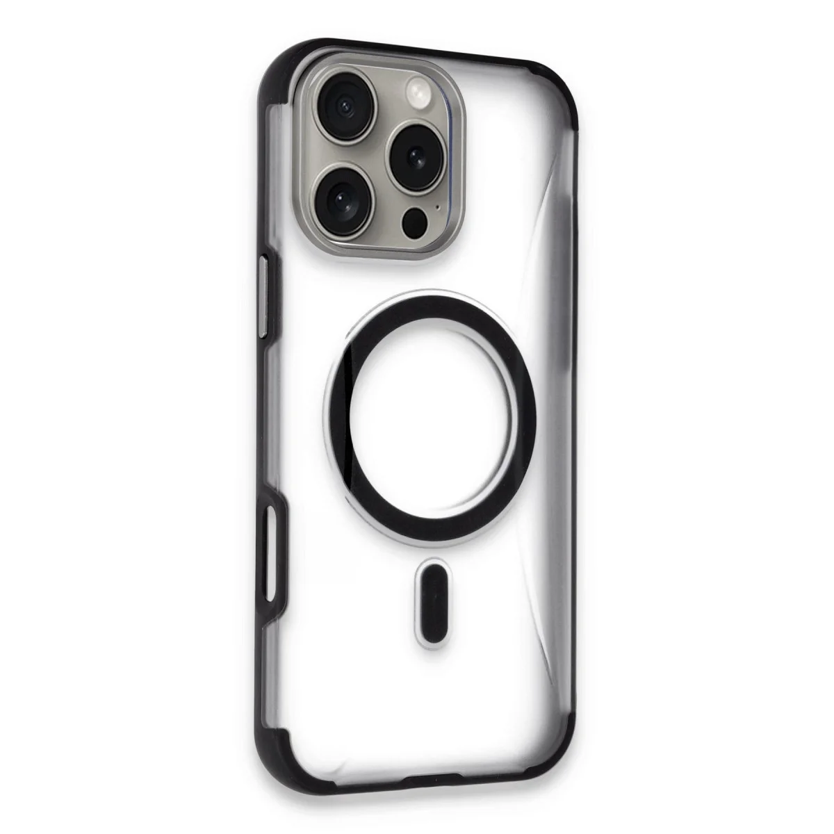 iPhone 16 Pro Max Hilton Magsafe Kapak - Siyah