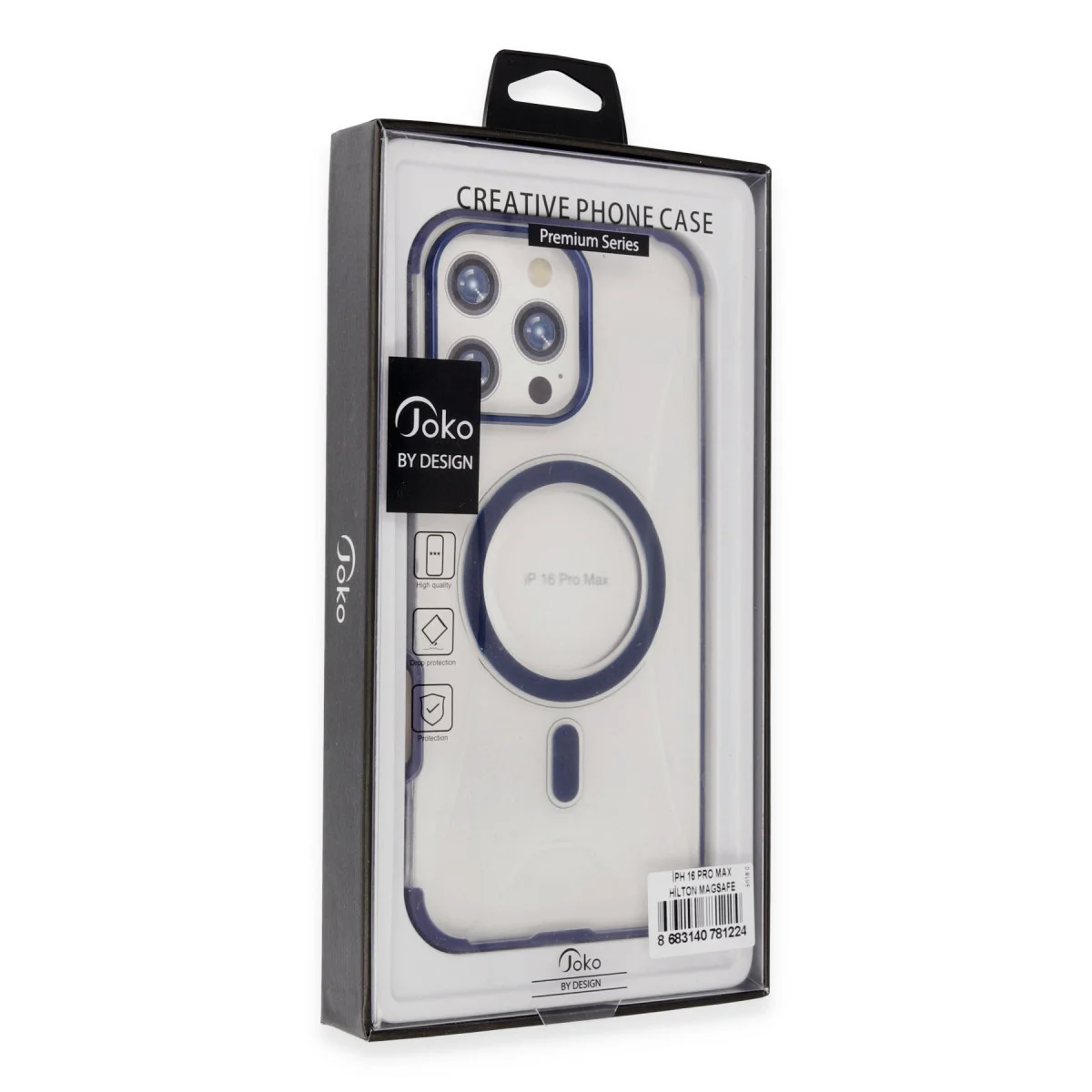 iPhone 16 Pro Max Hilton Magsafe Kapak - Siyah