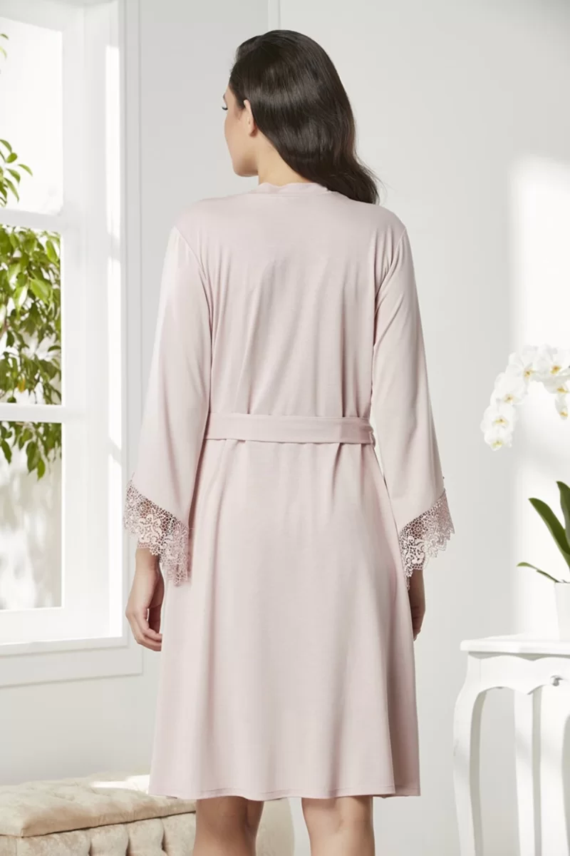 Pierre Cardin P5040 Bayan Penye Gecelik Sabahlık