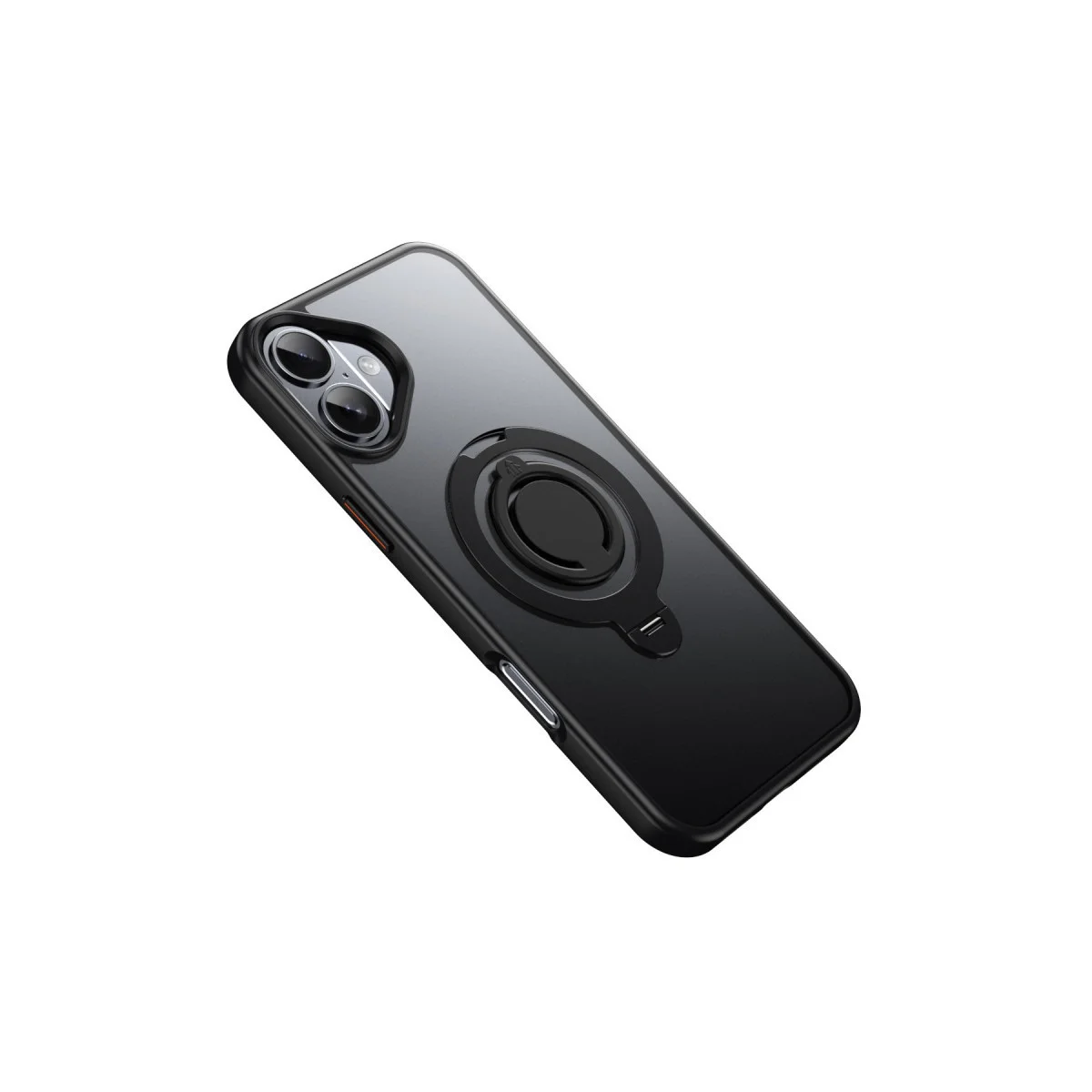iPhone 16 Avatar 360 Dönen Magsafe Kapak - Siyah