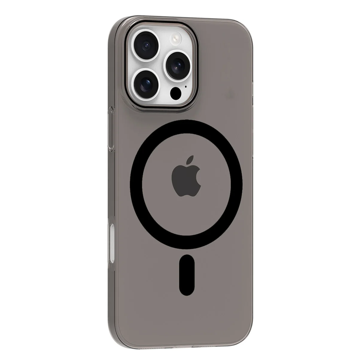 iPhone 16 Pro Max PC Blank Magsafe Kapak - Siyah