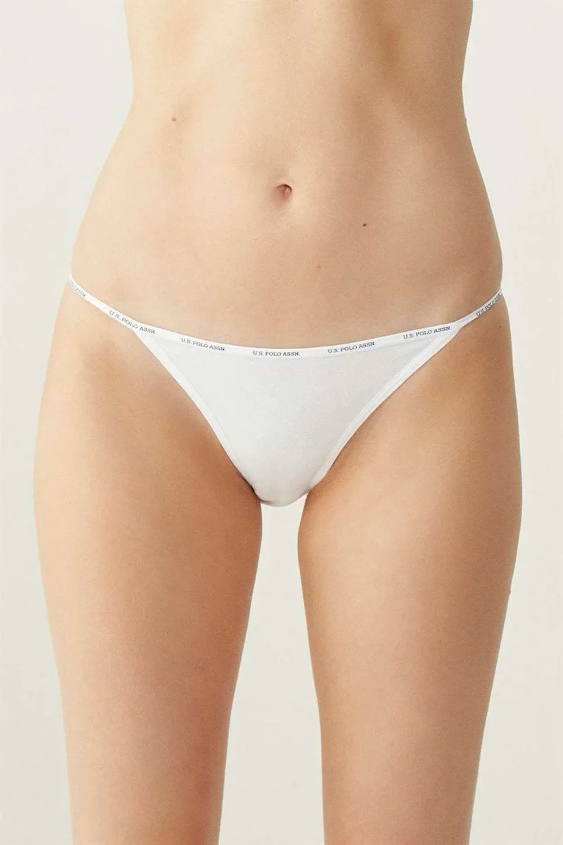 U.S. Polo Assn. 67000 Kadın 5'li Tanga Slip