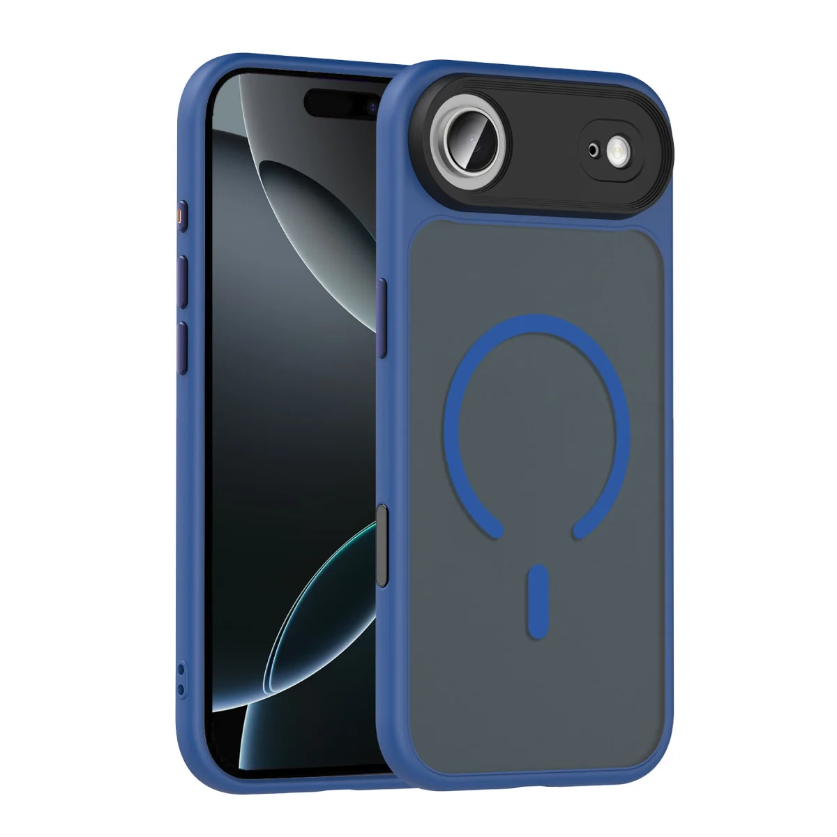 iPhone 17 Air Megane Magsafe Kapak - Lacivert