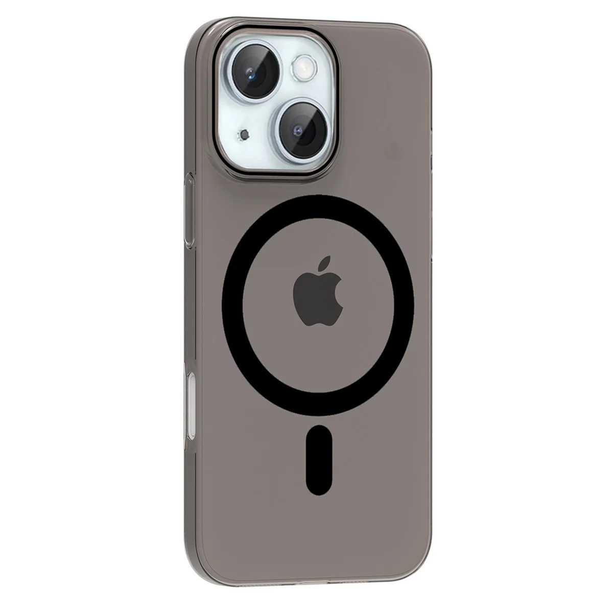 iPhone 14 PC Blank Magsafe Kapak - Siyah