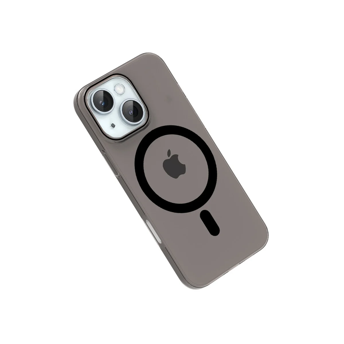 iPhone 14 PC Blank Magsafe Kapak - Siyah