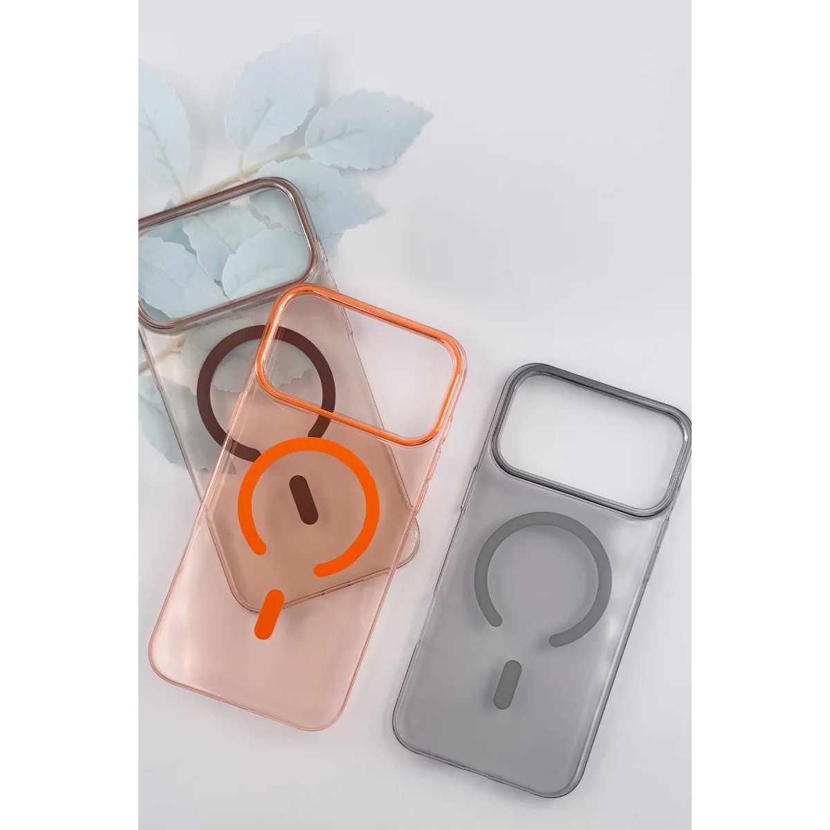 iPhone 17 Pro Max PC Blank Magsafe Kapak - Siyah