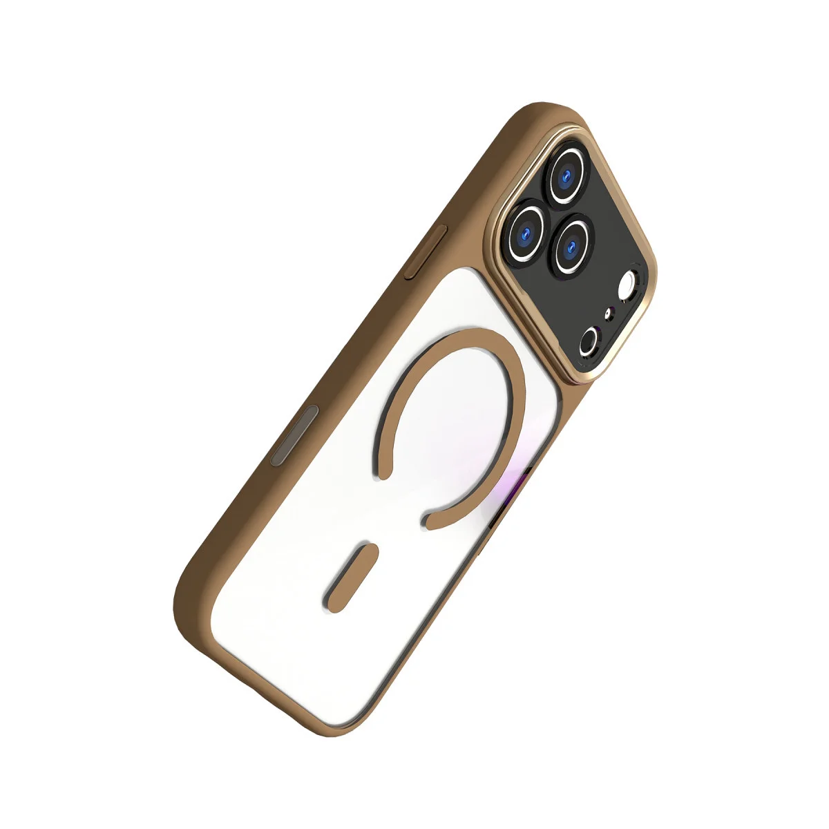 iPhone 17 Pro Hazar Magsafe Kapak - Gold