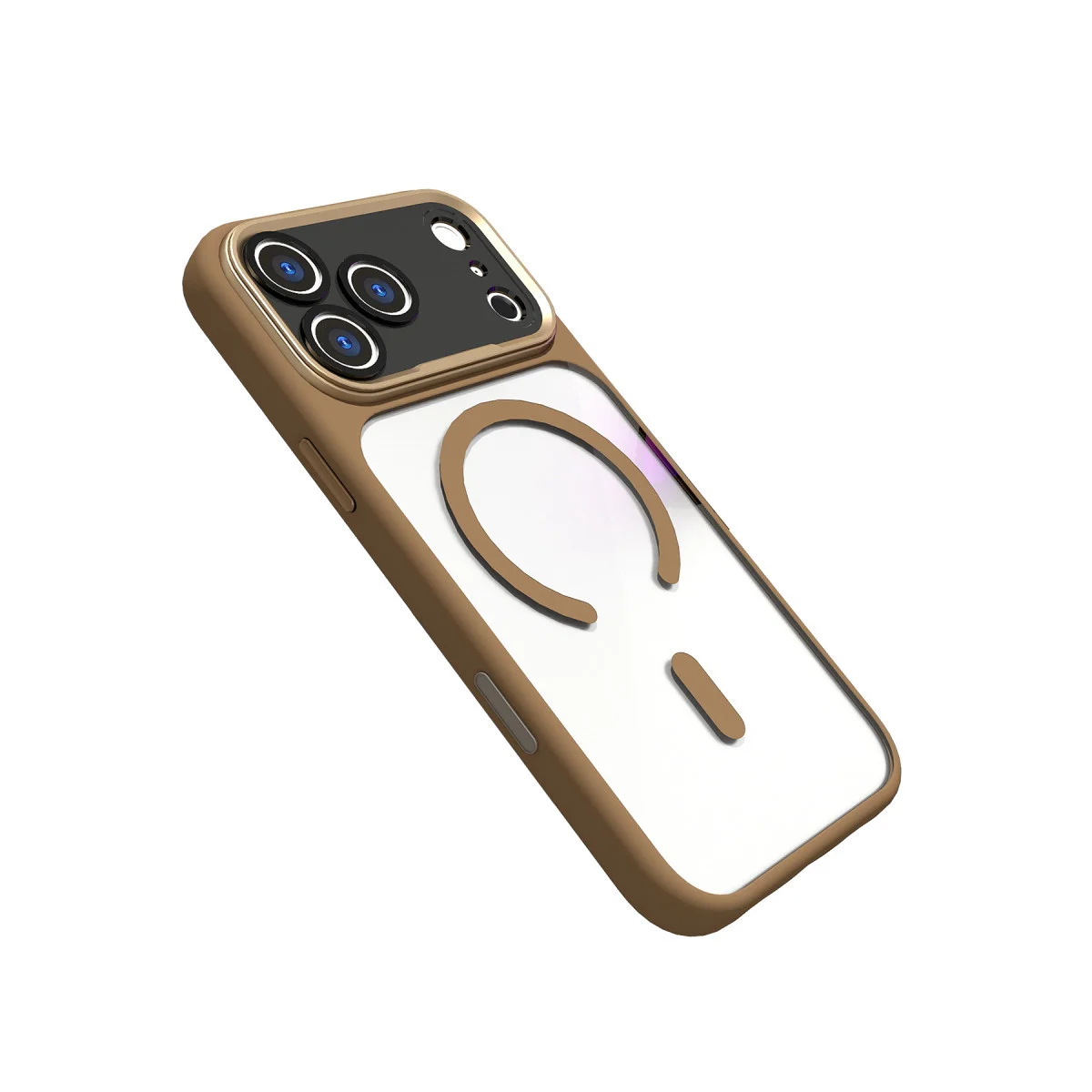 iPhone 17 Pro Max Hazar Magsafe Kapak - Gold