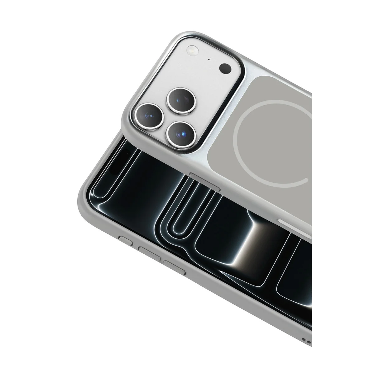 iPhone 17 Pro Rush Magsafe Kapak - Beyaz