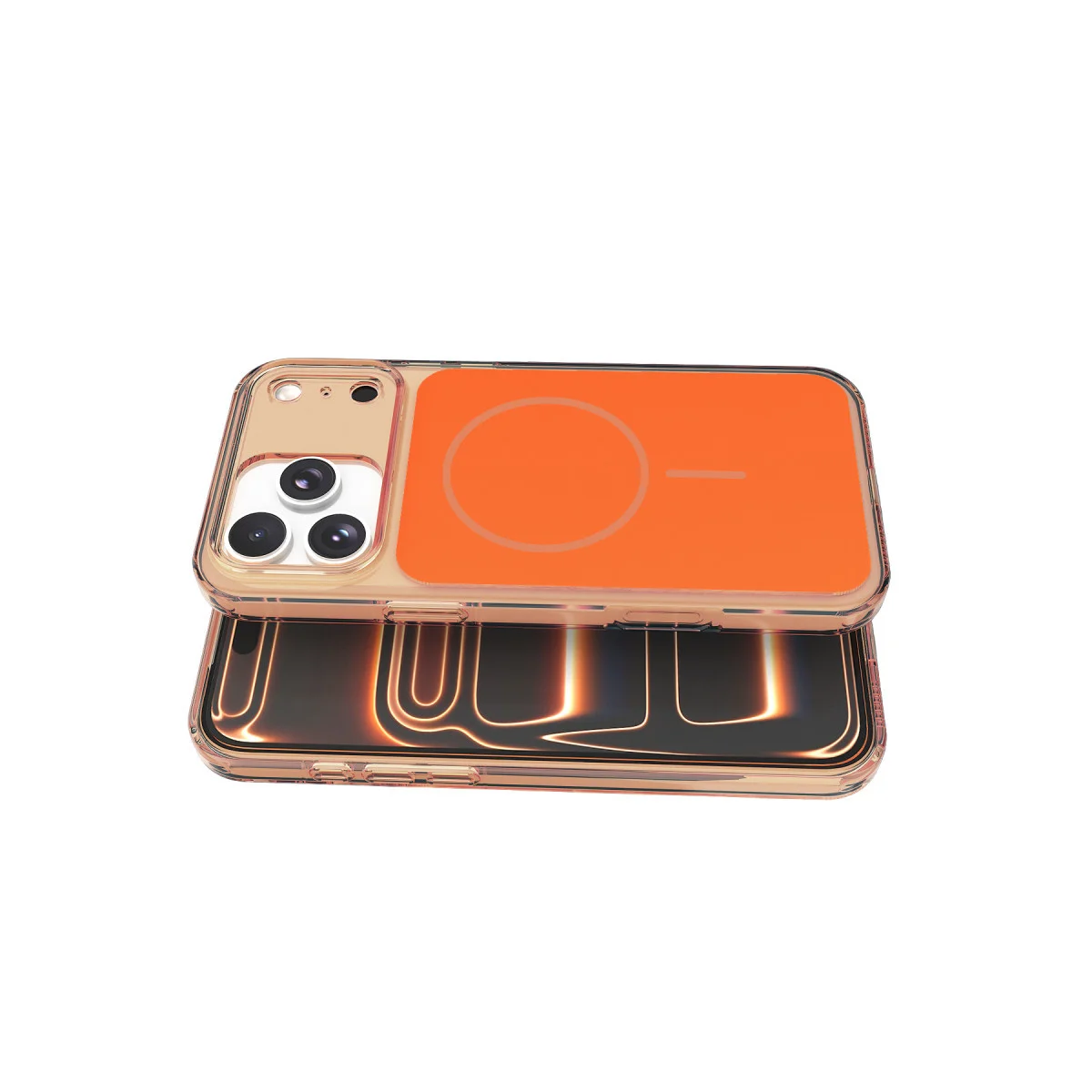 iPhone 17 Pro Bruma Magsafe Kapak - Turuncu