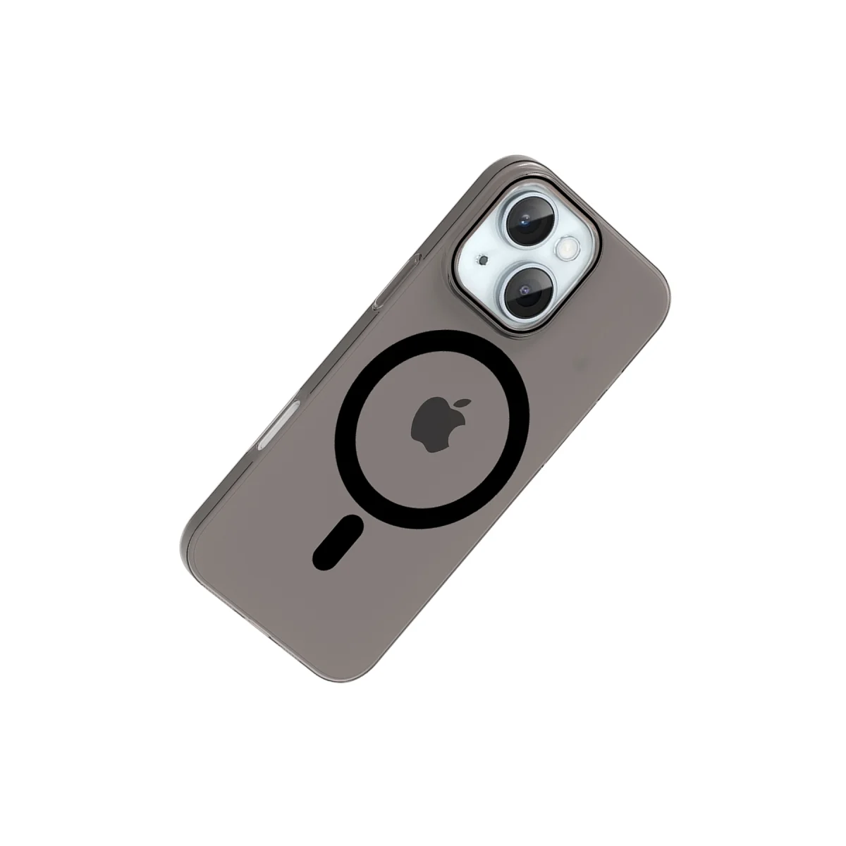 iPhone 15 PC Blank Magsafe Kapak - Siyah
