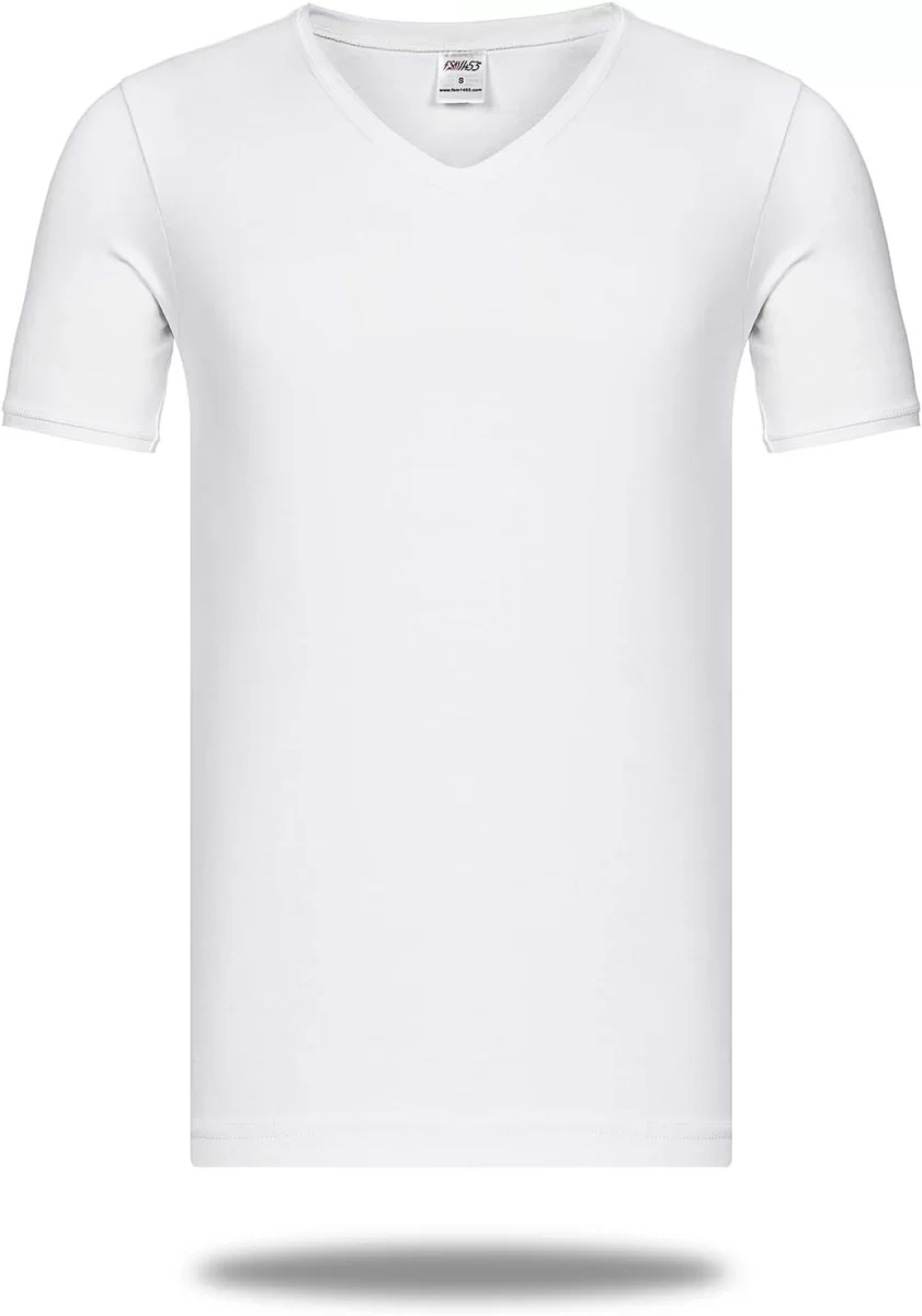 Star 206 Modal Yarım Kol V-Yaka T-Shirt Atlet