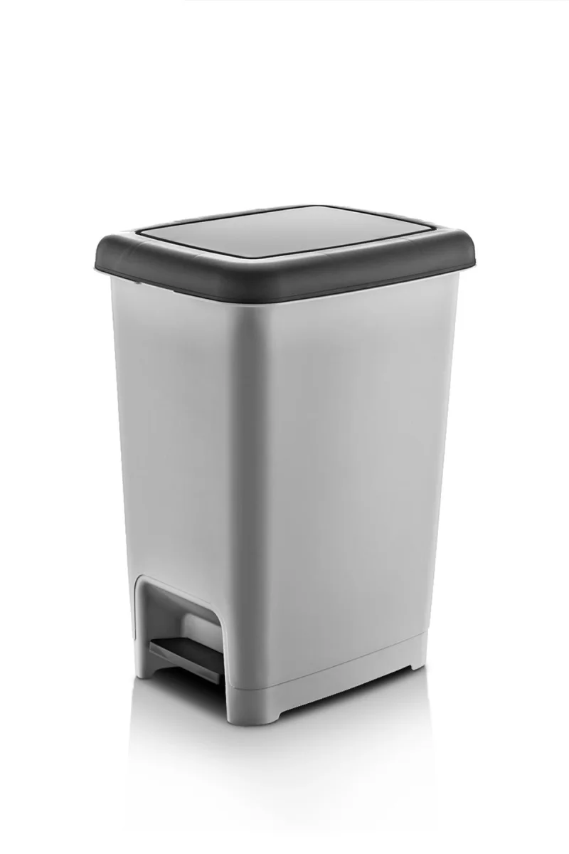 60 Litre Basmalı Çöp Kovası Büyük Boy
