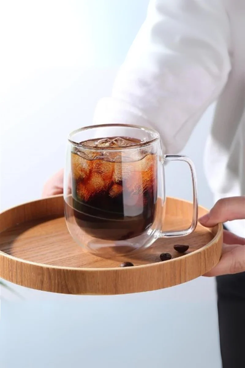 Cam Çift Cidarlı Bardak 350 ml