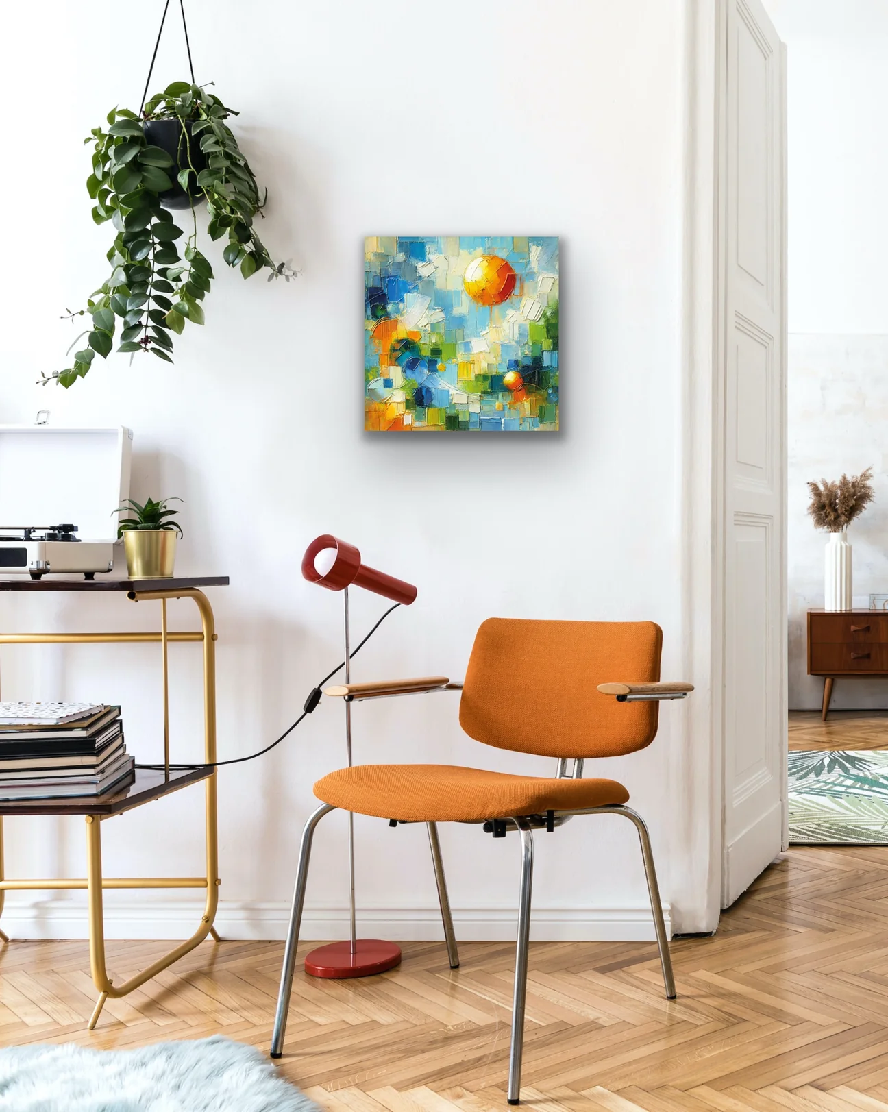Yaz Mevsimi Kanvas Tablo 60x60cm