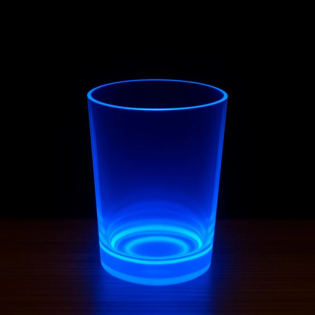 PartyGlow Neon Mavi Bardak 8.5 x 10.5 cm