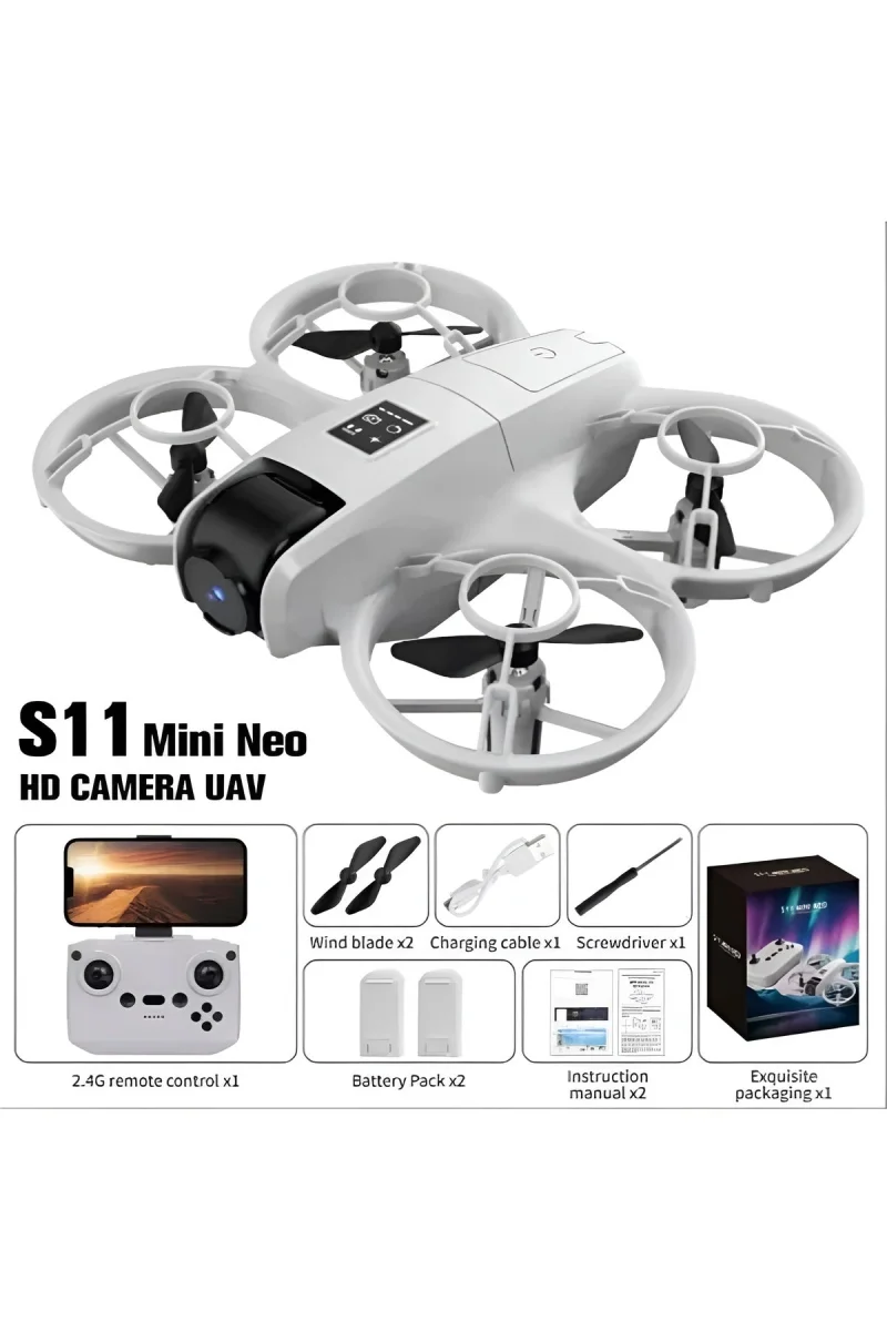 S11 Mini Neo Drone (Dual Camera, Optical Flow)