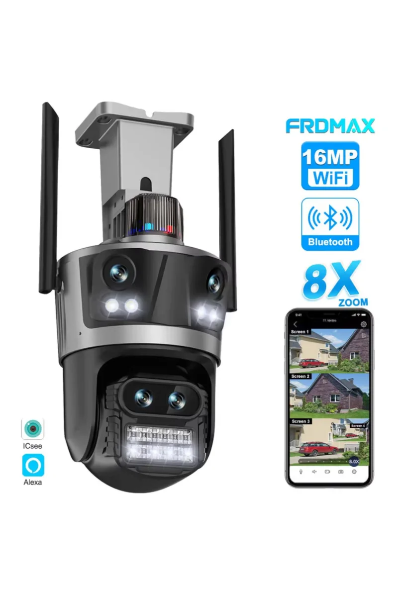 CMR57 8K 16MP 4 Lens - 3 Ekran