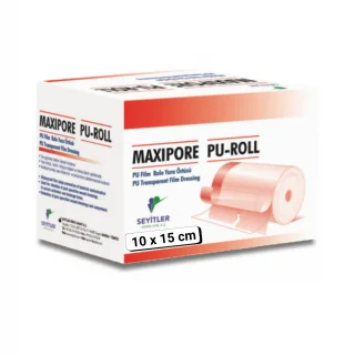 PU ROLL - 10m X 15cm Su Geçirmez Rulo Flaster Yara Örtüsü