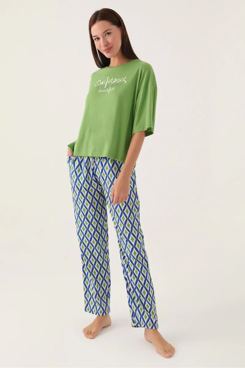 AR2932-S Kısa Kol Pijama Takım