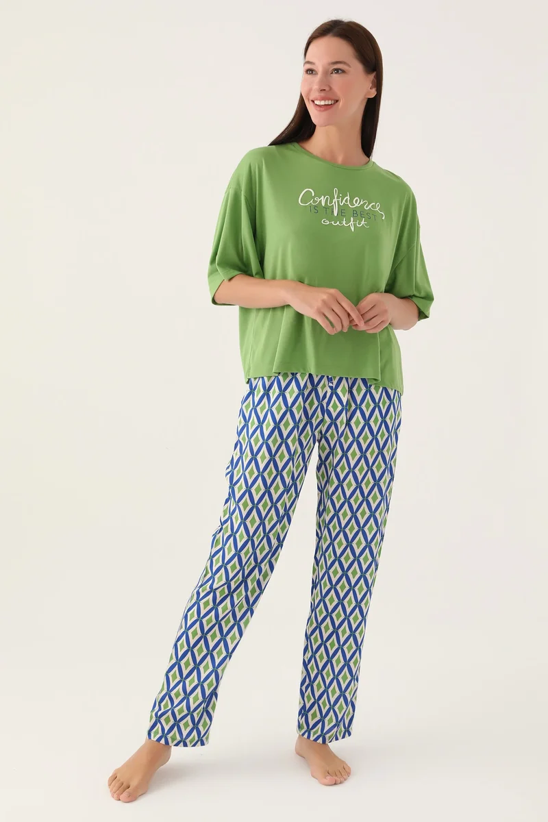 AR2932-S Kısa Kol Pijama Takım