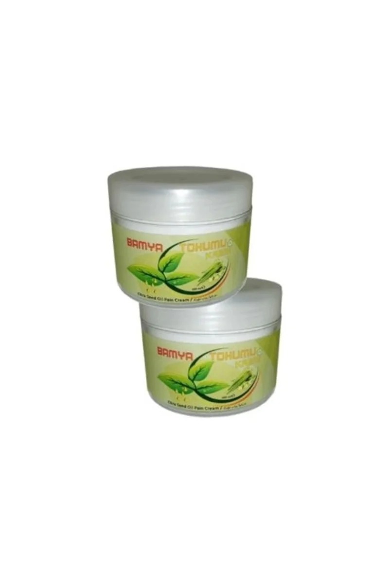Bamya Tohumu Yağlı Etkili Rahatlatma Bakım ve Mesaj Kremi 100 ml x 2 Adet