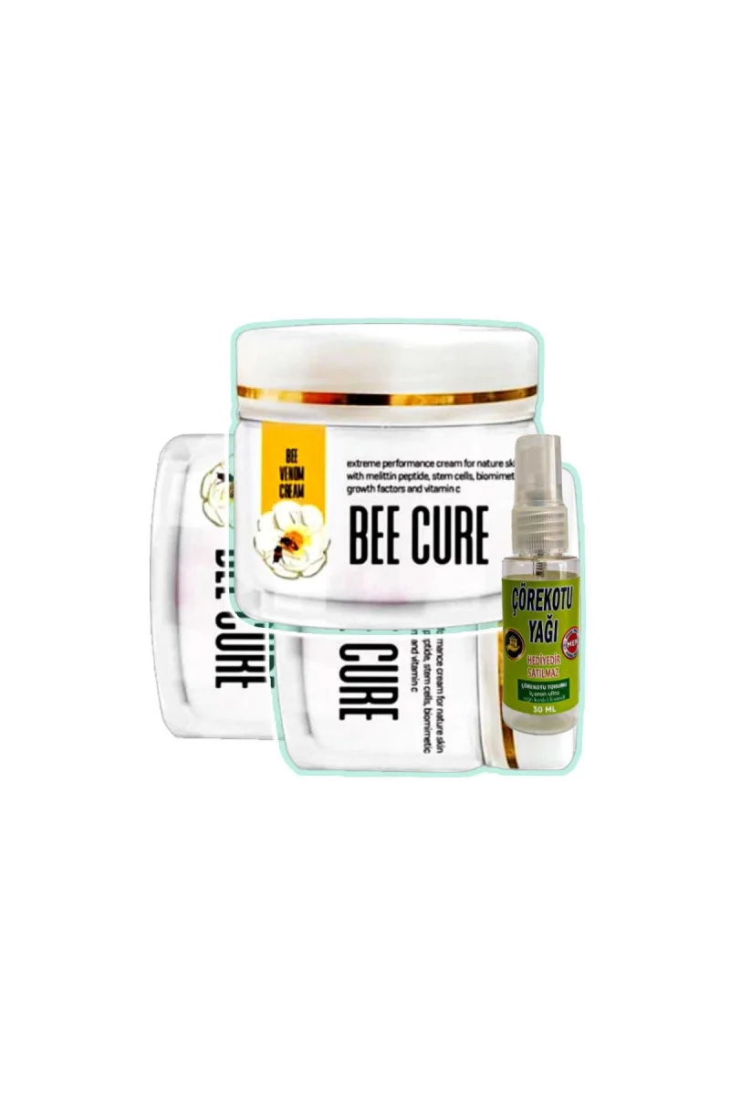 Bee Cure 3x100 ml Rahatlatıcı Bakım Kremi+Çörek Otu  Yağ ile