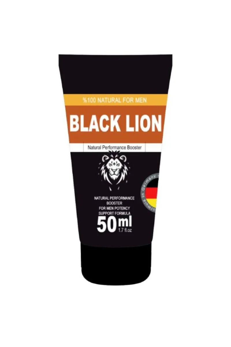 Black Lion Men Booster Cream Erkek Için Sertleştiricili Kremi 50 ml