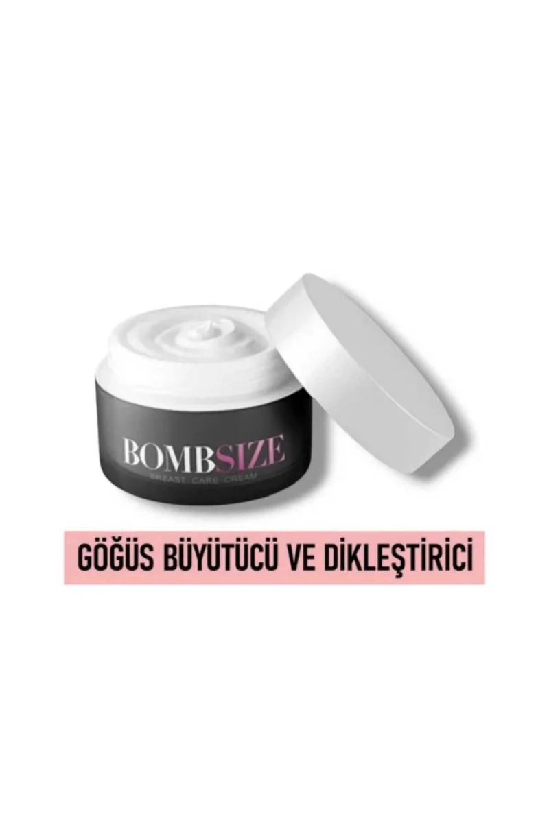 Bombsize Kadınlara Özel Göğüs Geliştirici Dolgunlaştırıcı Sıkılaştırıcı Bakım Kremi 50 ML