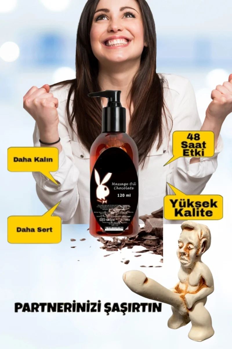 Chocolate Massage Oil 120 Ml Çikolata Aromalı Vücut Masaj Yağ