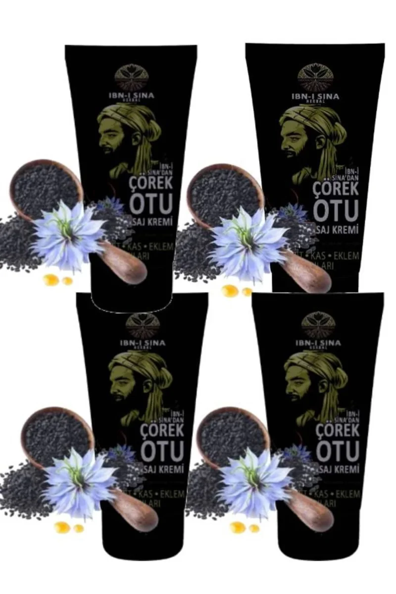 Çörek Otu Etkili Rahatlatıcı Bakım Kremi 50 ml x 4 adet