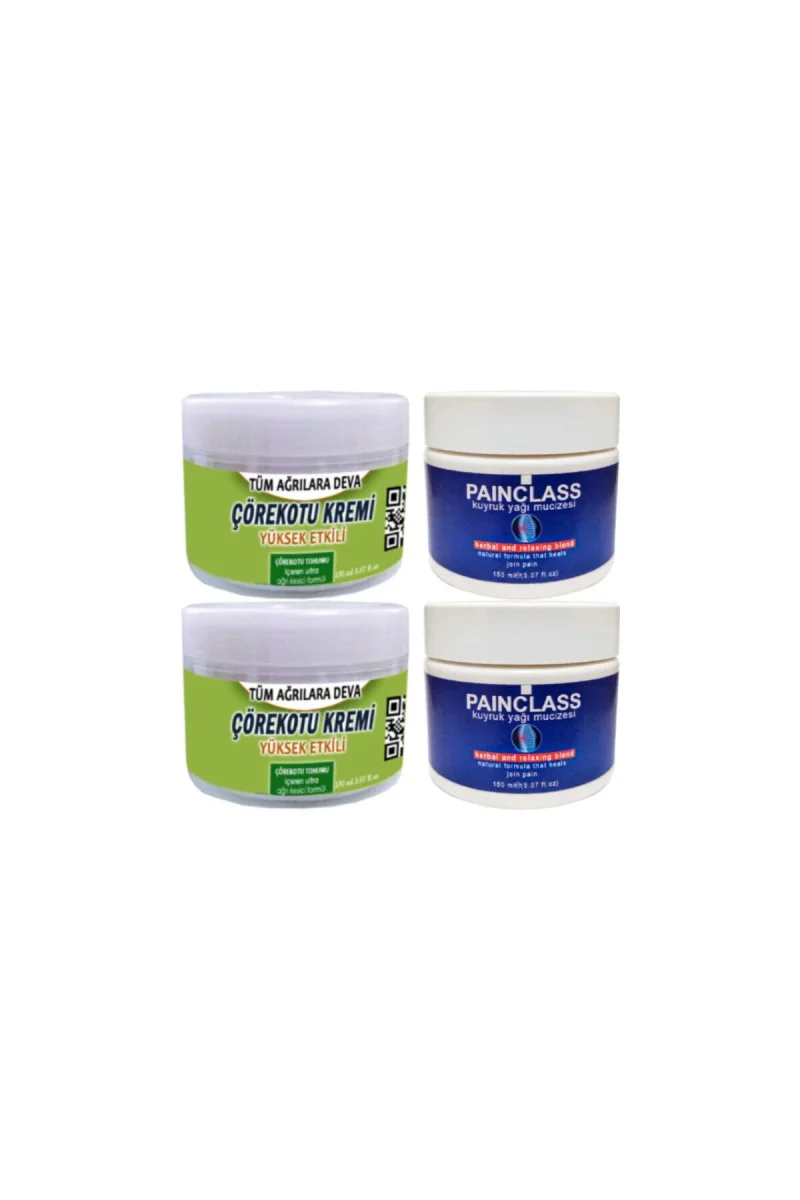 Çörek Otu Kremi 2x150 ml +Painclass Kuyruk Yağı Kremi 2x150 ml