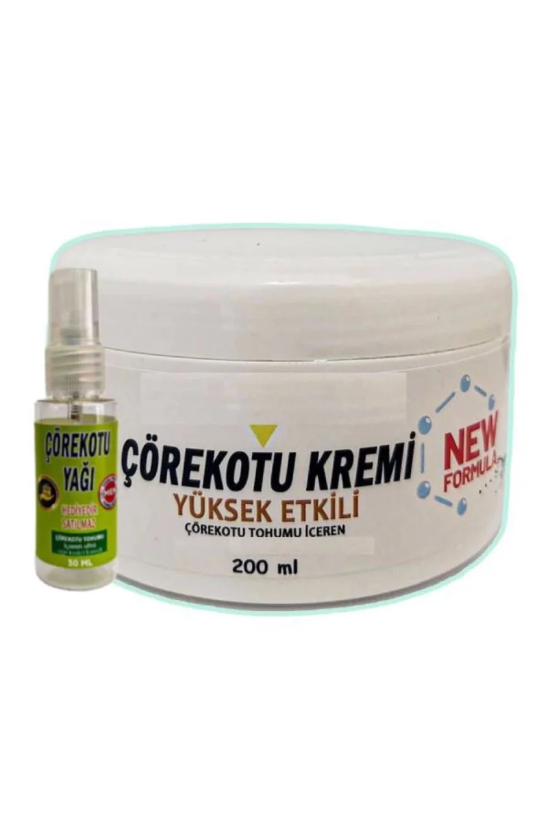 Çörek Otu Rahatlatıcı Masaj Bakım Kremi 200 ml+30 ml Çörek Otu Yağ ile