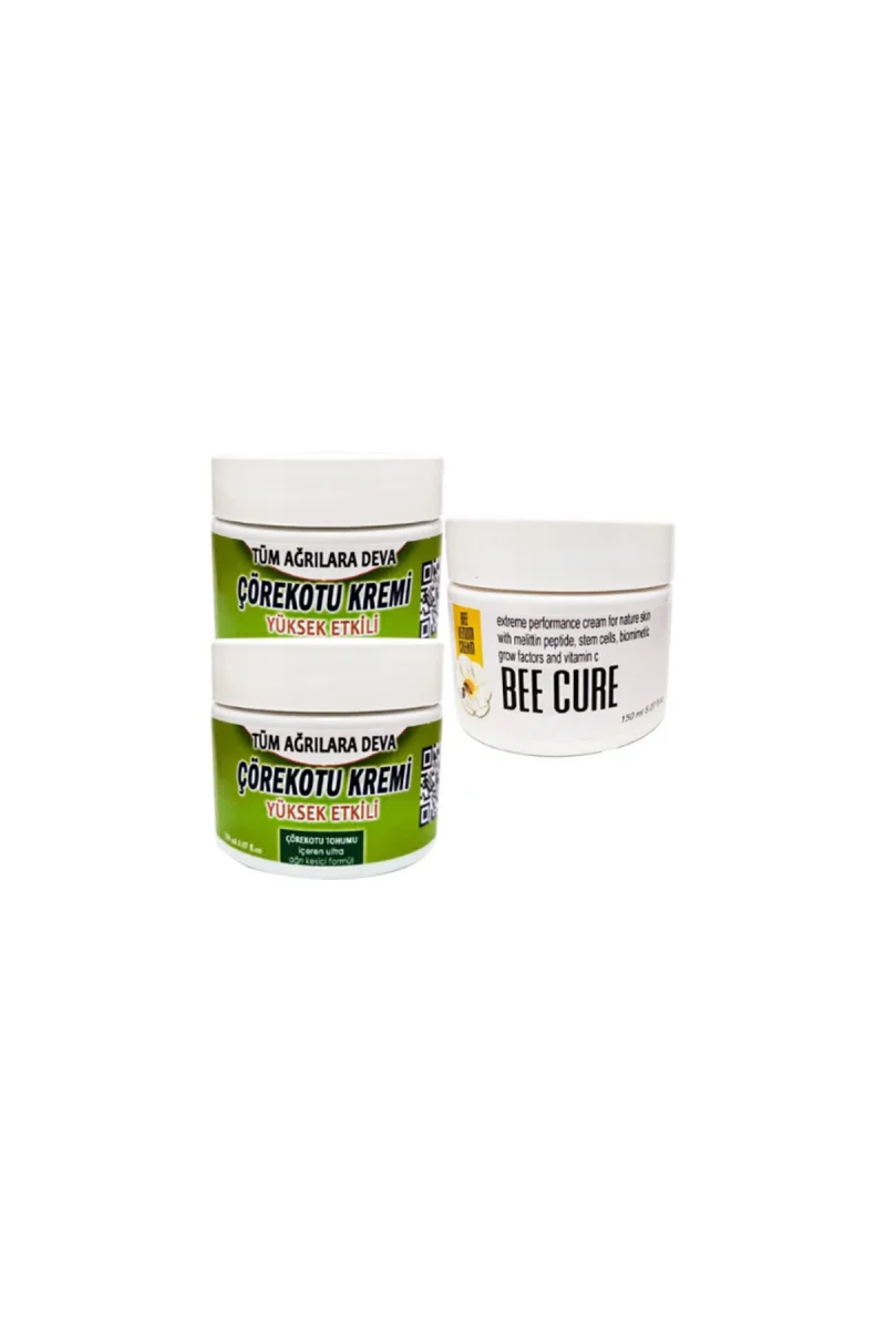 Çörek Otu Rahatlatıcı Mesaj Kremi 2 x 100 ml - Bee Cure Krem 150 ml