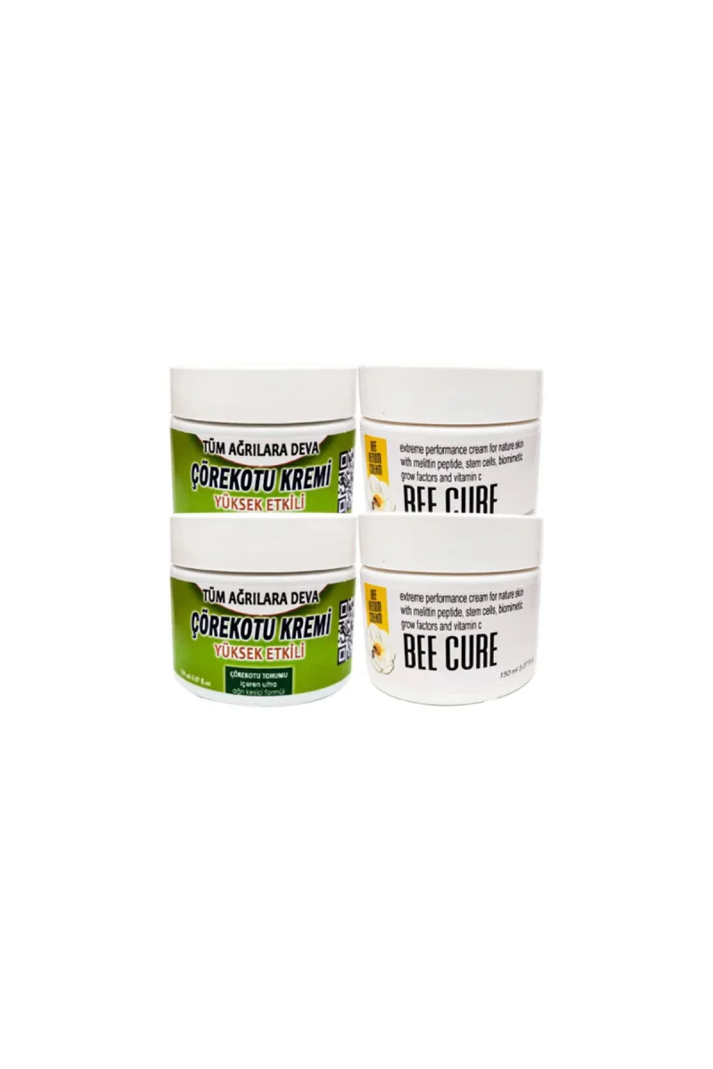 Çörek Otu Rahatlatıcı Mesaj Kremi 2 x 100 ml - Bee Cure Krem 2 x 150 ml