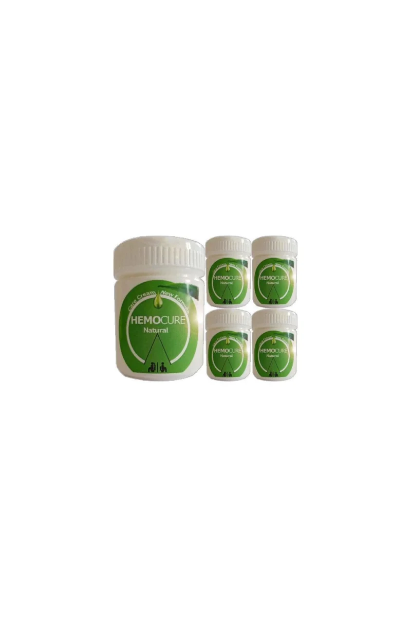 Hemocure Natural Rahatlatıcı Kremi 5 Adet 50 ml