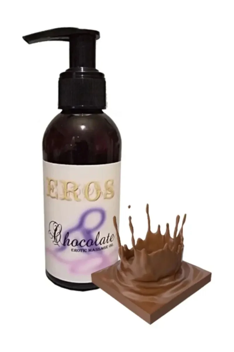 Hologramlı Chocolate rotic Massage Oıl 120 ML Çikolata Kokulu rotik Masaj Yağı