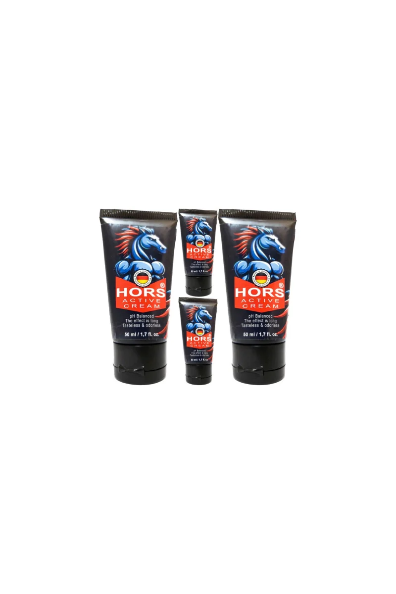 Hors Active Cream 50 ml Erkek Özel Zaman ve Katılık 4 Adet