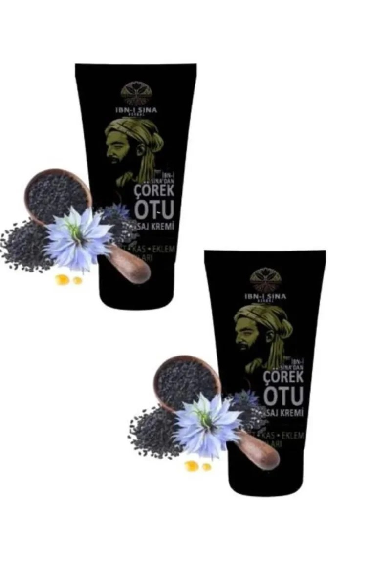 İbni Sina Çörekotu Rahatlatıcı Masaj Bakım Kremi 50ml 2 Adet