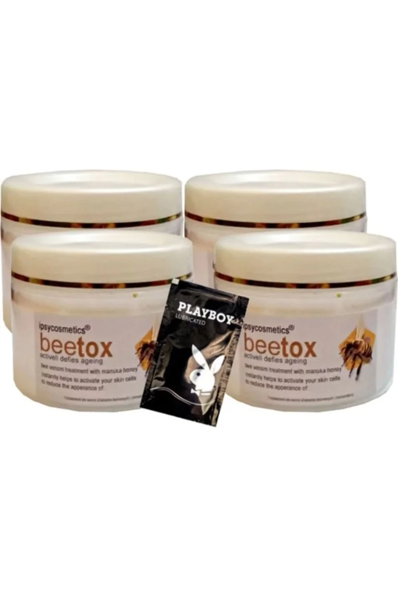 İpsycosmetics Beetox Arı Özü Kremi 100 ml x 4 adet + Jel
