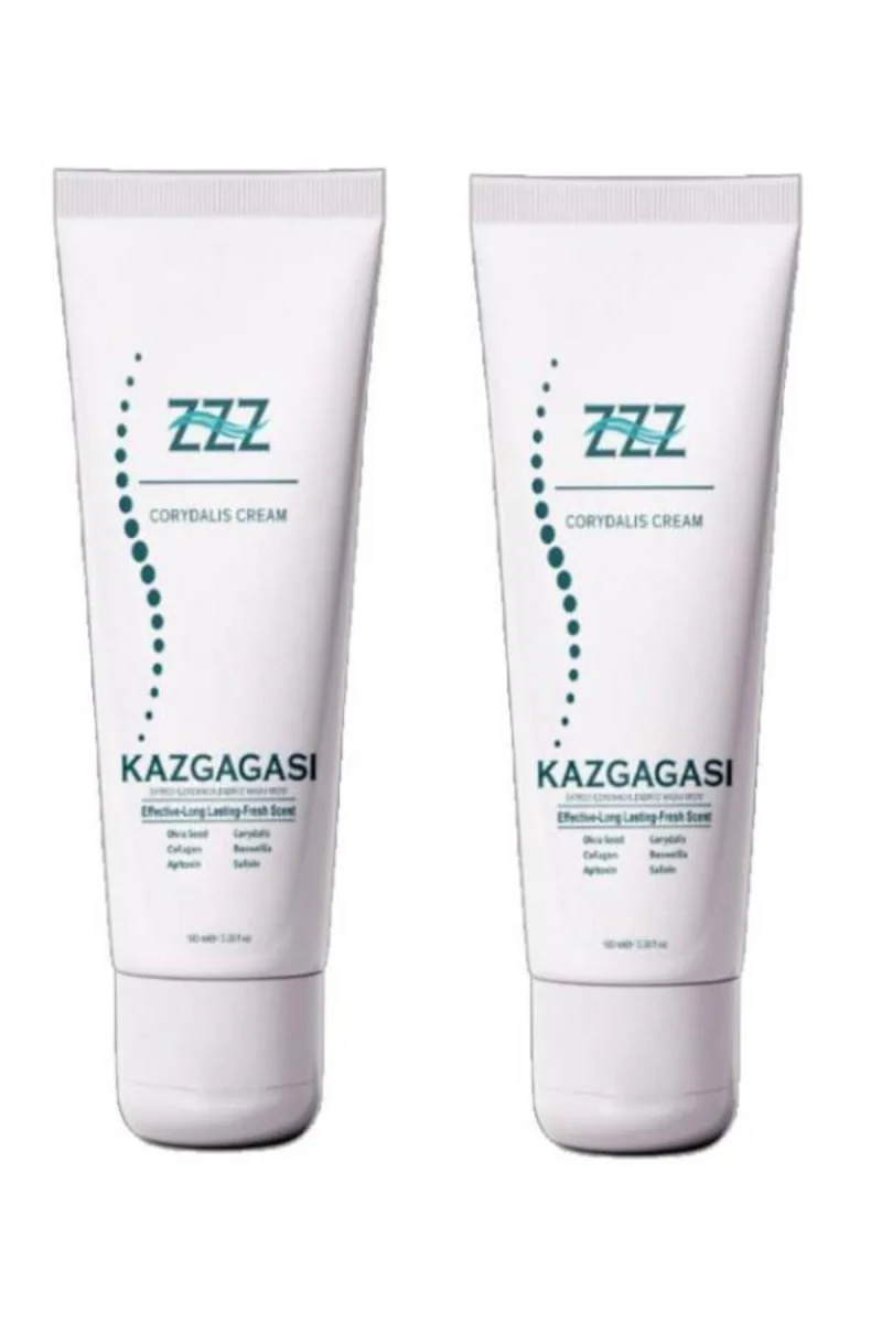 Kaz Gagası Vücut Rahatlatıcı  Masaj Bakım Kremi 100 ml 2 Adet
