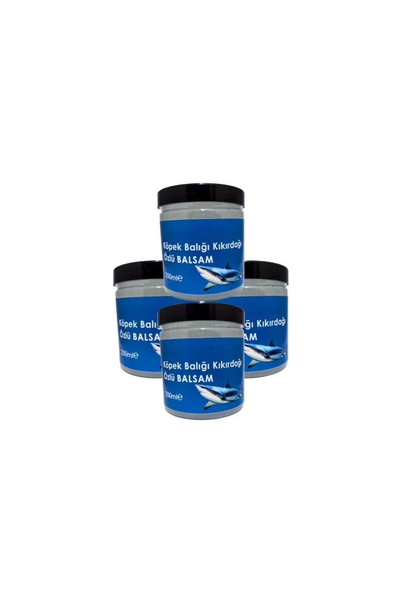 Köpekbalığı Kremi 250 ml Rahatlatıcı Krem - 4 Adet