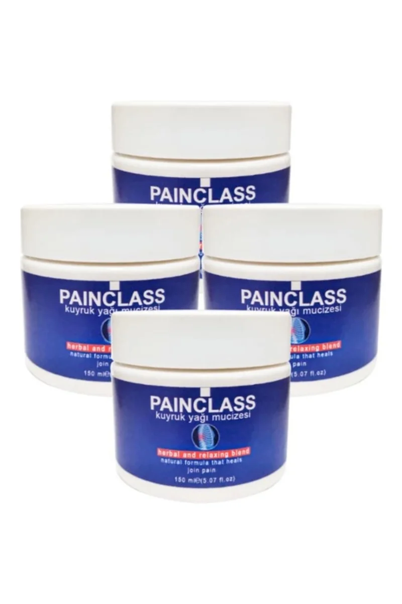 PAIN CLASS Büyük Boy Kuyruk Yağı Kremi 150 ml x 4 adet
