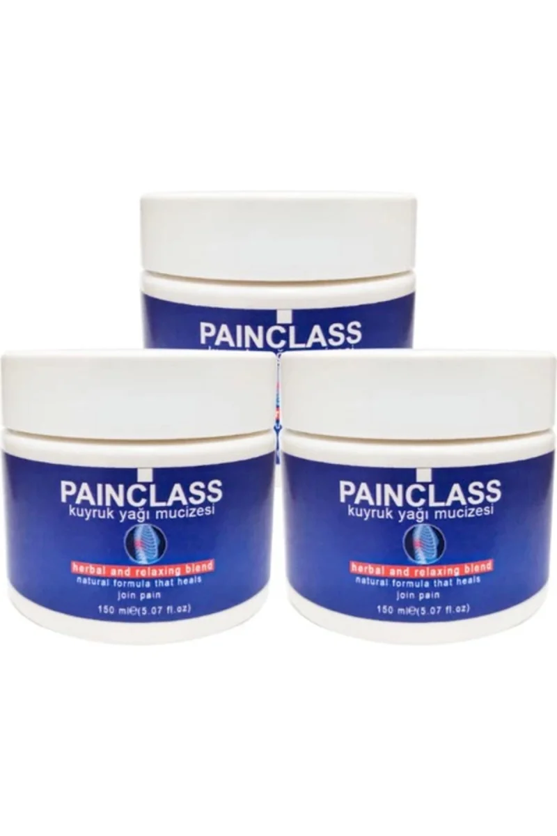 Painclass  3ADET 150 ml Büyük Boy Kuyruk Yağı Kremi
