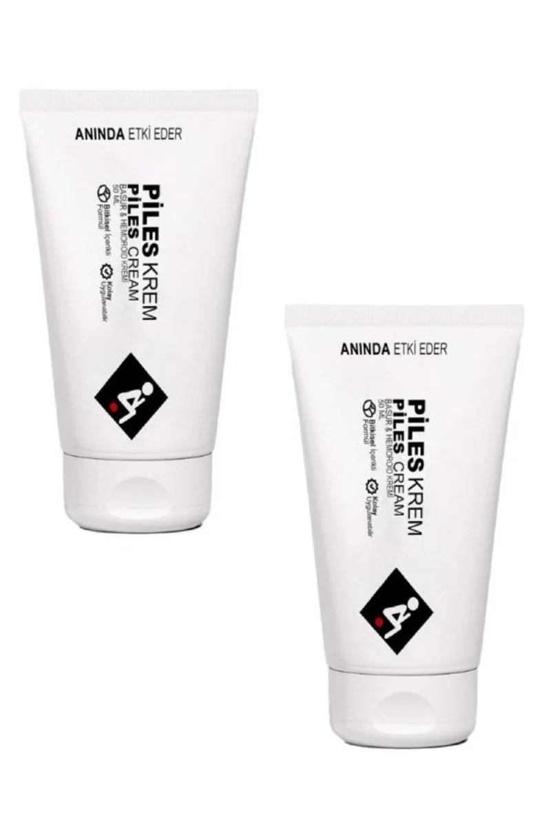 Piles Rahatlamanız İçin  Yeni Formüllü Çözümünüz Bakım Kremi 50 ml x 2 adet