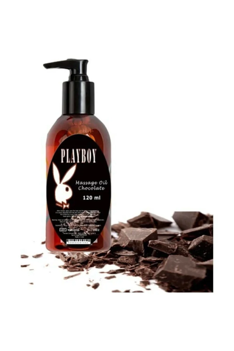 Playboy Chocolate Massage Oil 120 Ml Çikolata Aromalı Vücut Masaj Yağ