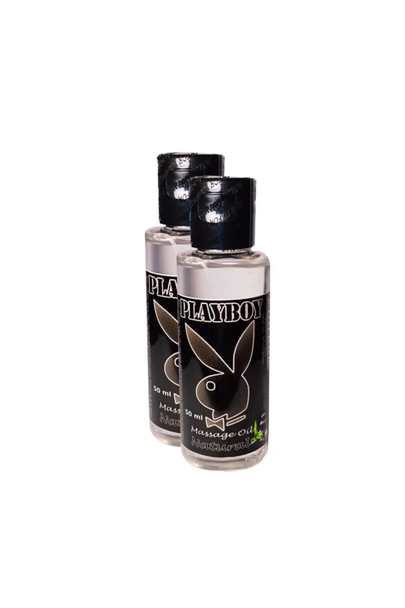 Playboy Massage Oil 50ml Aromasız Masaj Yağı 2 Adet