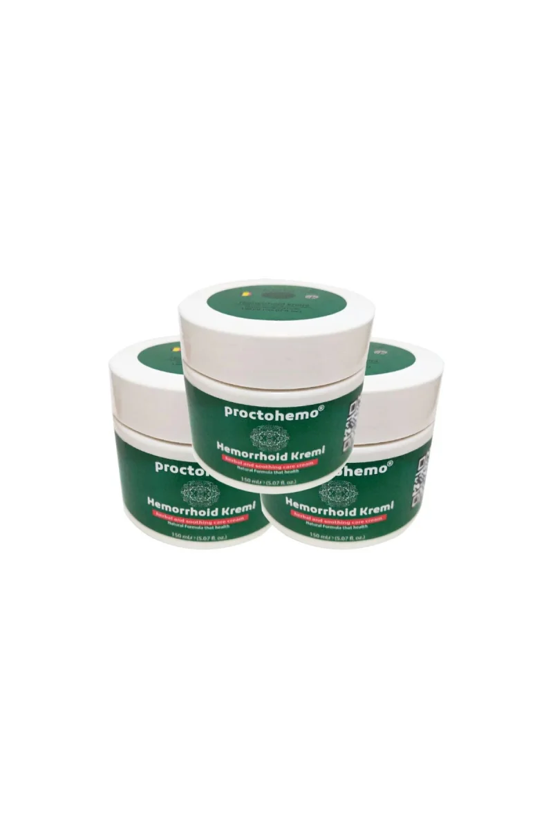 Proctohemo Rahatlatıcı Bakım Kremi 3 Adet 150 ml Büyük Boy