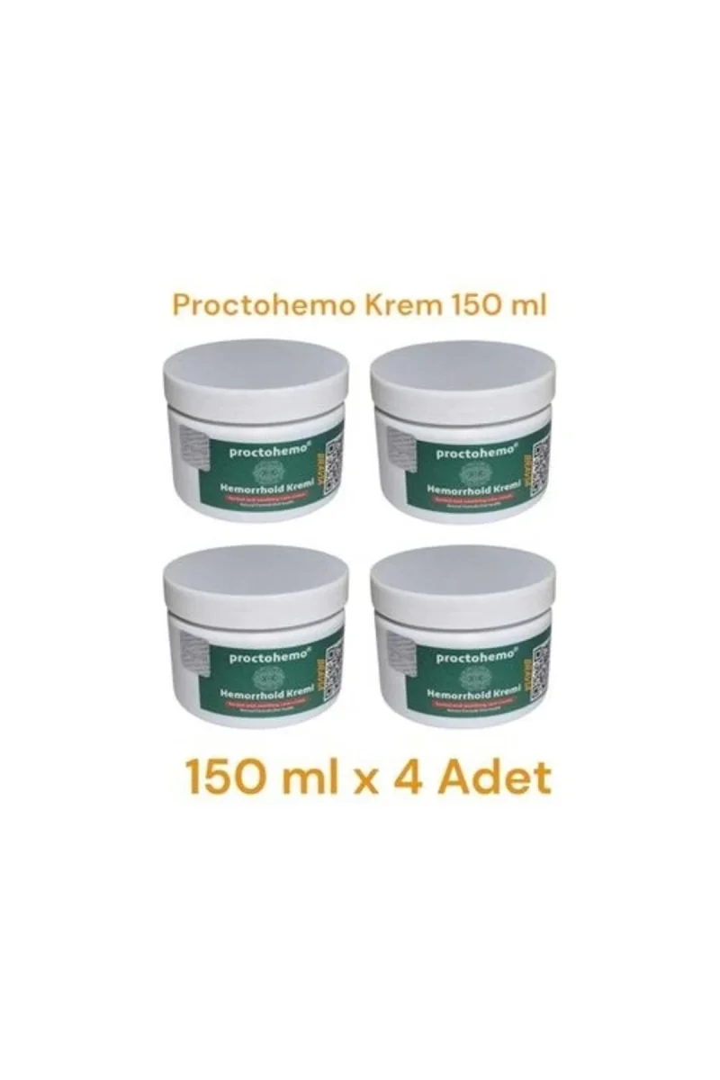 Proctohemo Rahatlatıcı Krem 150 ml x 4 Adet