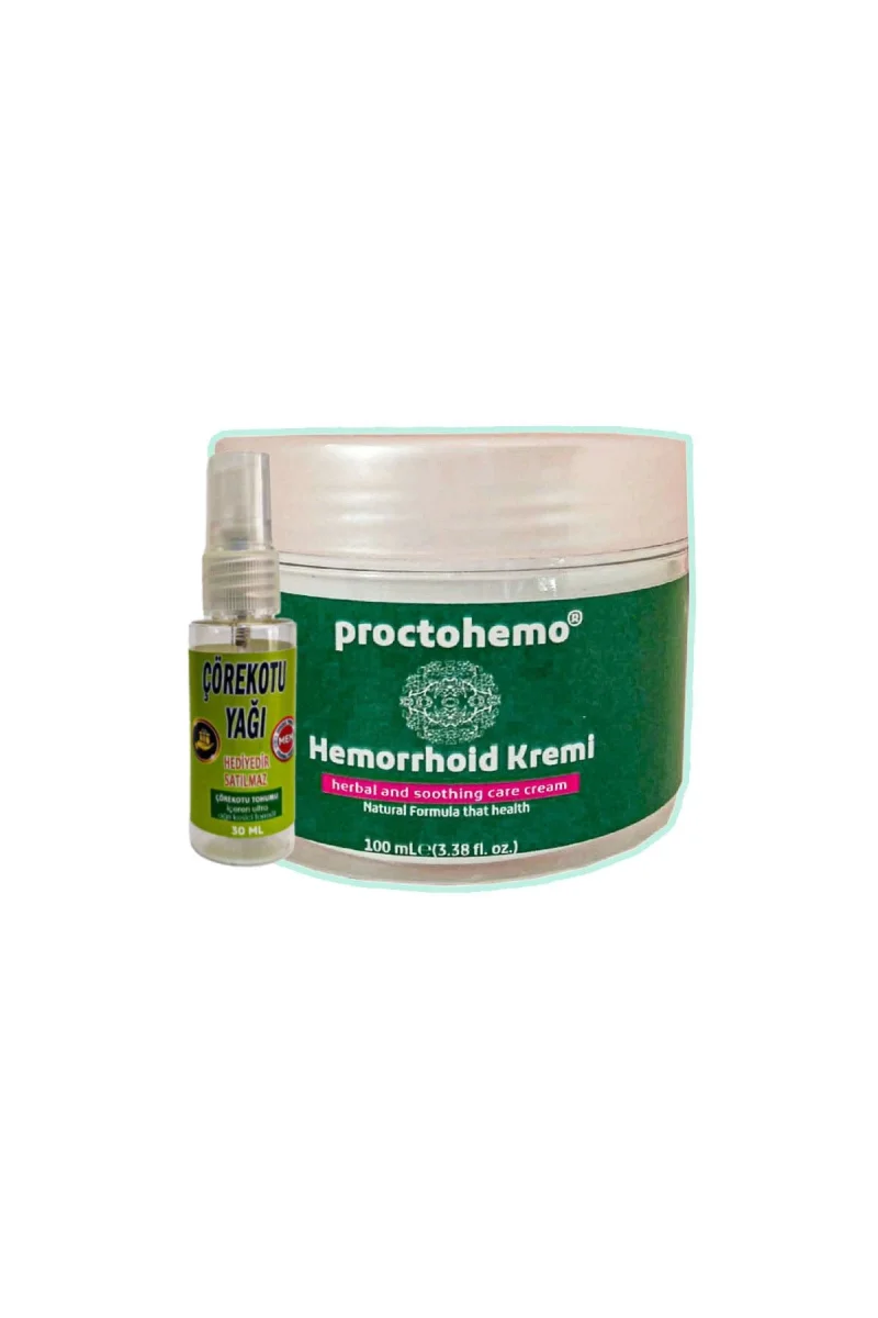 Proctohemo Rahatlatıcı Masaj Bakım Kremi 100 ml+30 ml Çörek Otu  Yağ ile